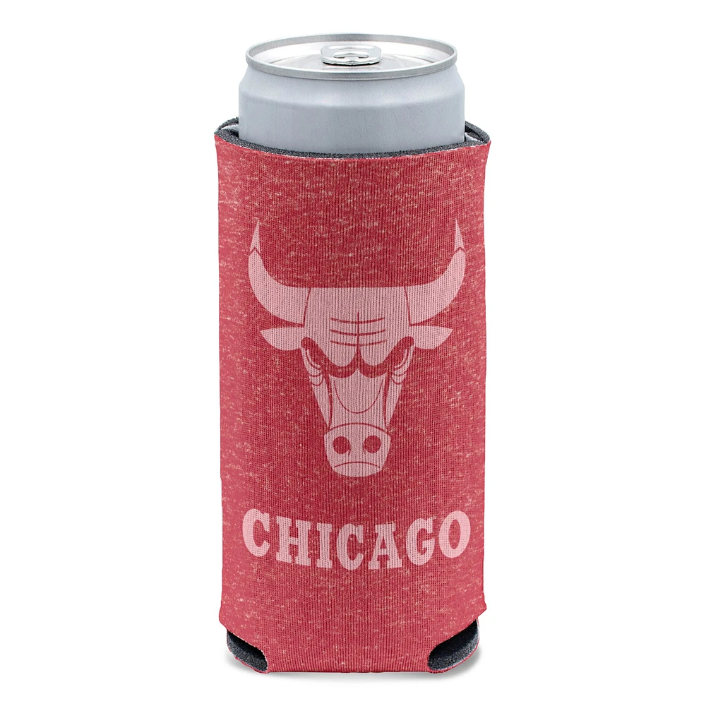 WinCraft Bulls de Chicago 12 oz. Refroidisseur de canette mince avec logo d'équipe