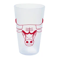 WinCraft Chicago Bulls 16oz. Verre à pinte en silicone Icicle