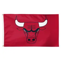 WinCraft Chicago Bulls Drapeau simple face avec logo principal 3 pi x 5 pi