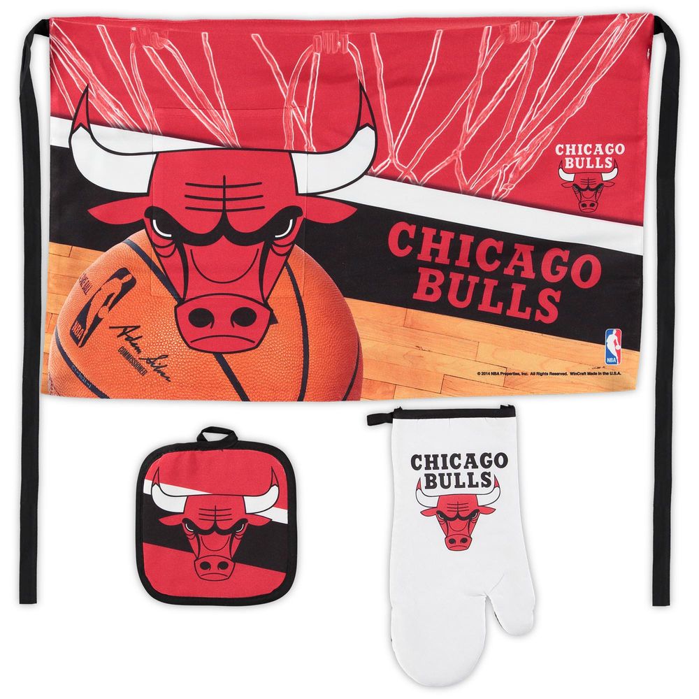 WinCraft Chicago Bulls Deluxe BBQ Set