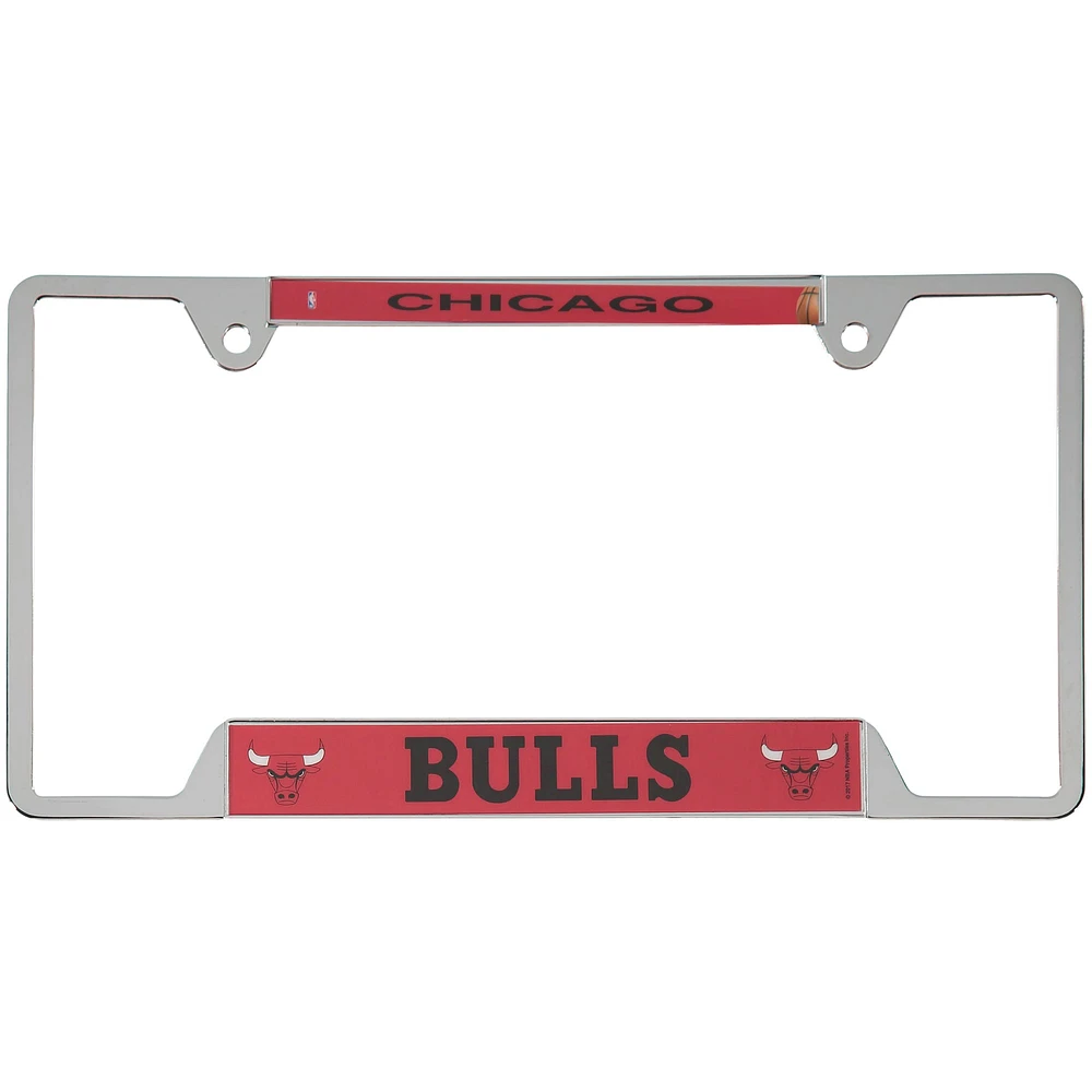 Cadre de plaque d'immatriculation WinCraft Chicago Bulls