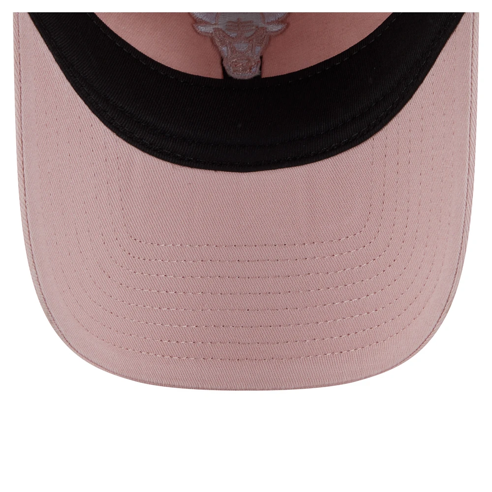 Women's New Era  Pink Chicago Bulls Gameday Preppy 9Twenty Adjustable Hat