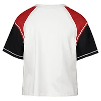 T-shirt court '47 crème Chicago Bulls Premier Raglan pour femmes