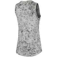 Women's 5th & Ocean by New Era Gray Chicago Bulls Mineral Dye Tank Top