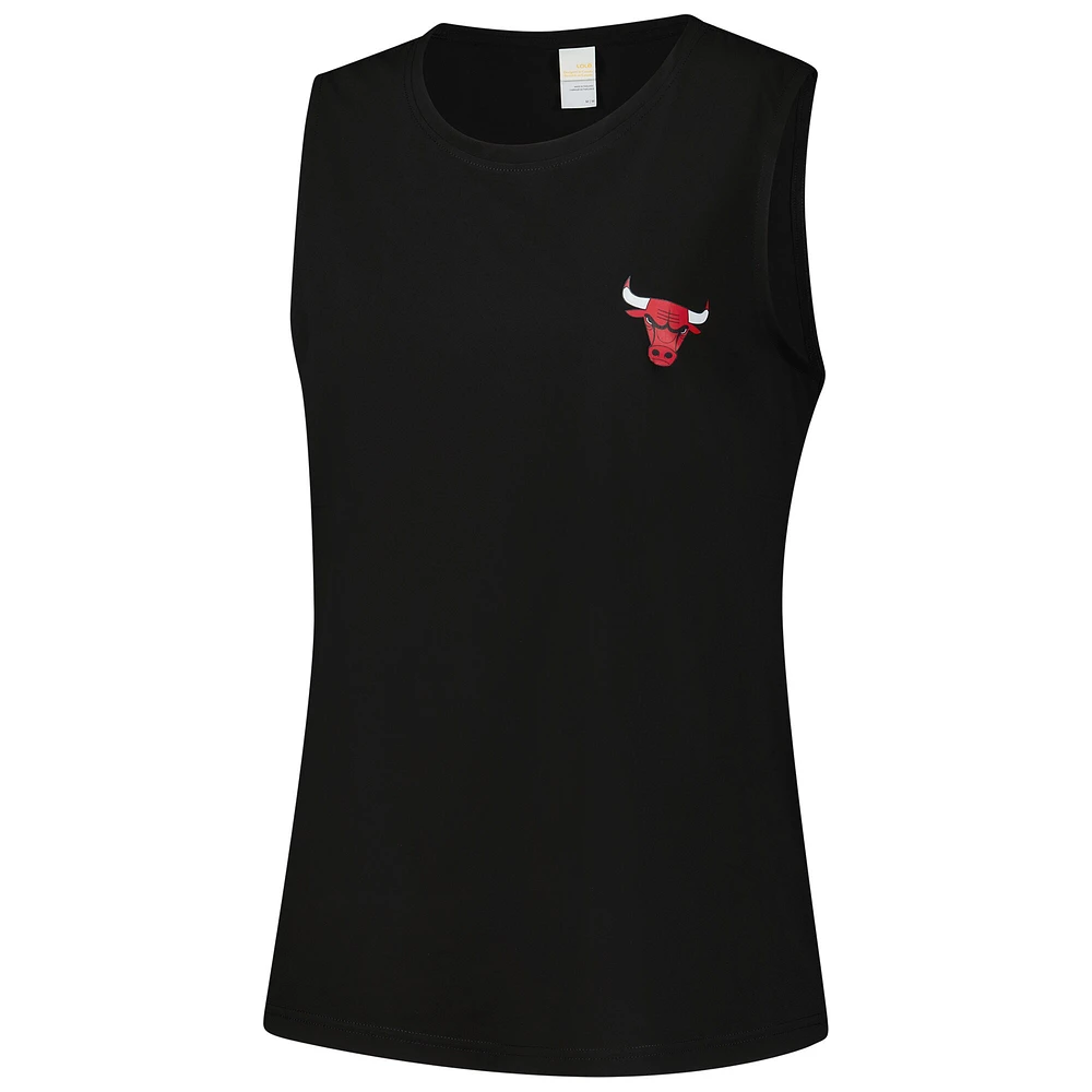 Women's Black Chicago Bulls Olivie Tank Top
