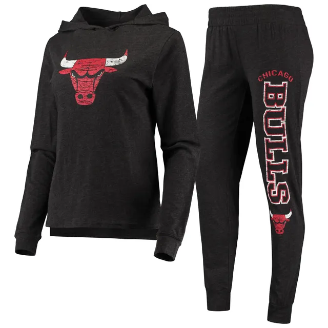 Lids Chicago Bulls College Concepts Women's Linger Pants - Black