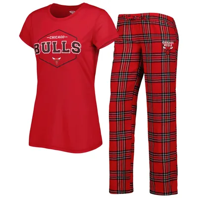 Atlanta Braves Concepts Sport Badge T-Shirt & Pants Sleep Set