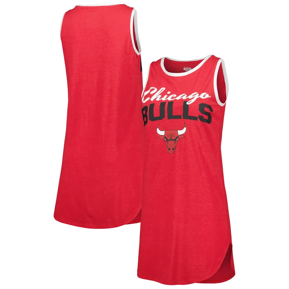 Chicago Bulls Concepts Sport Women's Sleeveless Nightshirt - Red