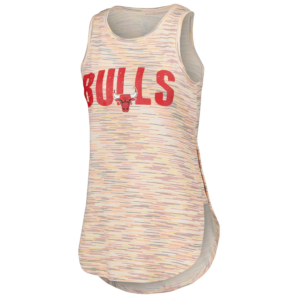 Women's Concepts Sport White Chicago Bulls Sunray Tank Top