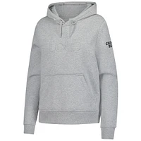 Sweat à capuche Lolë gris pour femme avec logo des Chicago Bulls