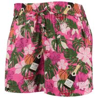 Women's Lusso Pink Chicago Bulls Finley-Frankie Party Top & Shorts Set