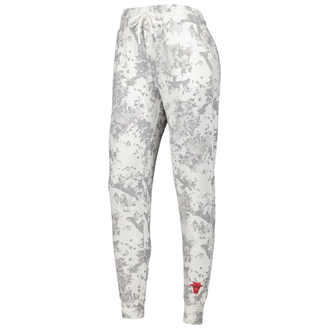 Pantalon de jogging Chicago Bulls Melissa Tri-Blend Lusso White pour femme