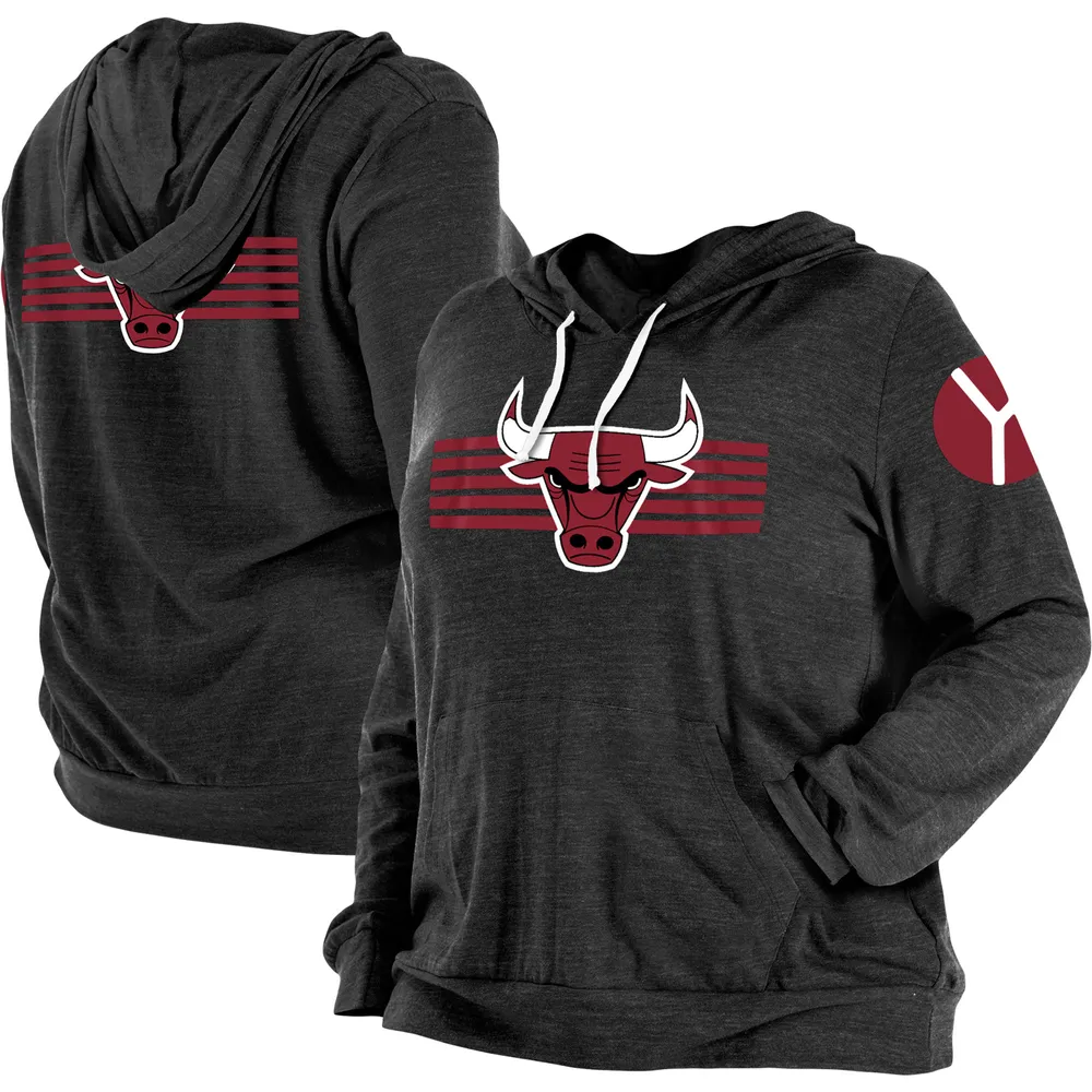 barril Exactitud Trasplante Lids Chicago Bulls New Era Women's Plus 2022/23 City Edition Bi-Blend Long  Sleeve Hoodie T-Shirt - Heather Black | Brazos Mall