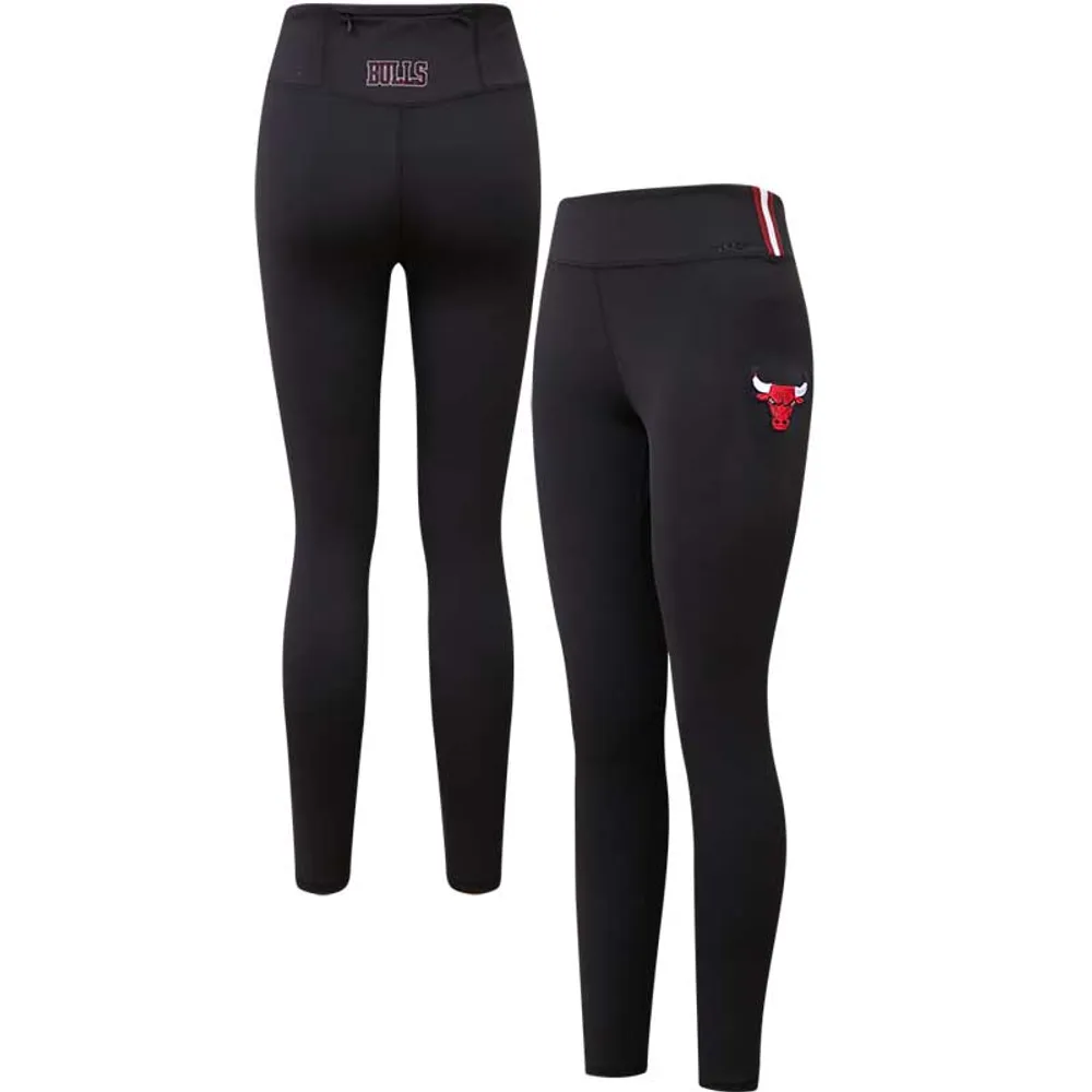 Women's Pro Standard Black Chicago Bulls Classic Lux - Leggings