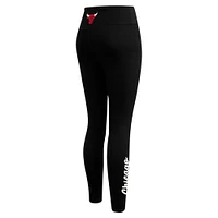 Legging en jersey tri-blend noir Pro Standard Chicago Bulls pour femme