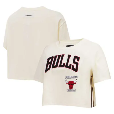 Women's Pro Standard Black Chicago Bulls Classics Boxy T-Shirt Size: Extra Large