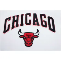 Women's Pro Standard White Chicago Bulls Classic - Pullover Hoodie