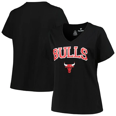 V108330 BULLS Womens Profile FB Arch Over Logo PLUS TAILLE SS Tee TEELADYSS HNBA5658SSBU #2