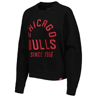 Women's Sportiqe Chicago Bulls Ashlyn Brava Raglan Pullover Sweatshirt