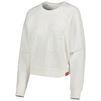 Chandail à enfiler raglan Sportiqe Chicago Bulls Ashlyn Brava pour femme, crème