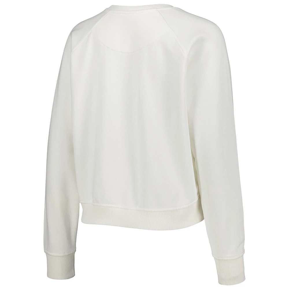Chandail à enfiler raglan Sportiqe Chicago Bulls Ashlyn Brava pour femme, crème
