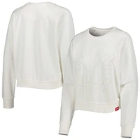 Chandail à enfiler raglan Sportiqe Chicago Bulls Ashlyn Brava pour femme, crème