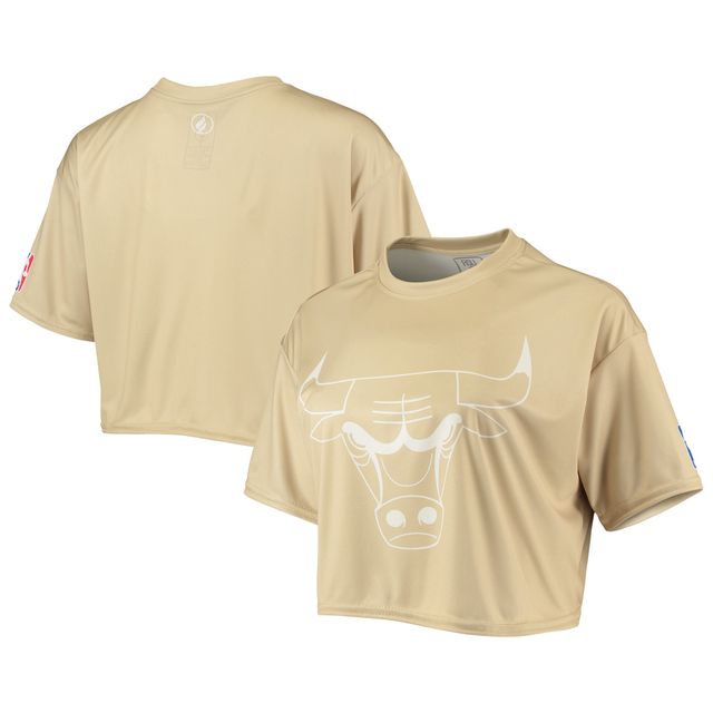 Haut court Chicago Bulls sable beige pour femmes