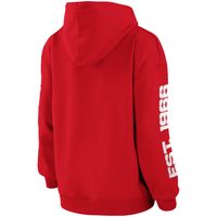 Women's WEAR by Erin Andrews Red Chicago Bulls Pullover - Hoodie