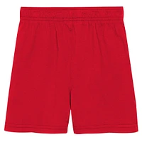 Ensemble t-shirt et short d'entraînement Nike rouge/noir Chicago Bulls pour jeune