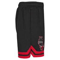 Short en polaire Teardrop noir pour jeunes Chicago Bulls