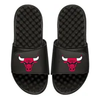 Chicago Bulls ISlide Youth Personalized Primary Slide Sandals - Black