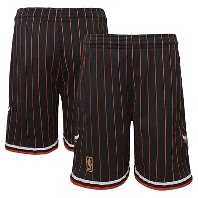 Short Swingman Chicago Bulls Hardwood Classics pour jeune Mitchell & Ness Noir