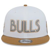 Youth New Era  White Chicago Bulls 2024/25 City Edition 9FIFTY Snapback Hat