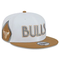 Youth New Era  White Chicago Bulls 2024/25 City Edition 9FIFTY Snapback Hat