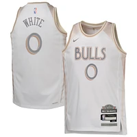 Youth Nike Coby White Chicago Bulls 2024/25 Swingman Player Jersey - City Edition