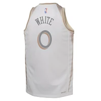 Youth Nike Coby White Chicago Bulls 2024/25 Swingman Player Jersey - City Edition