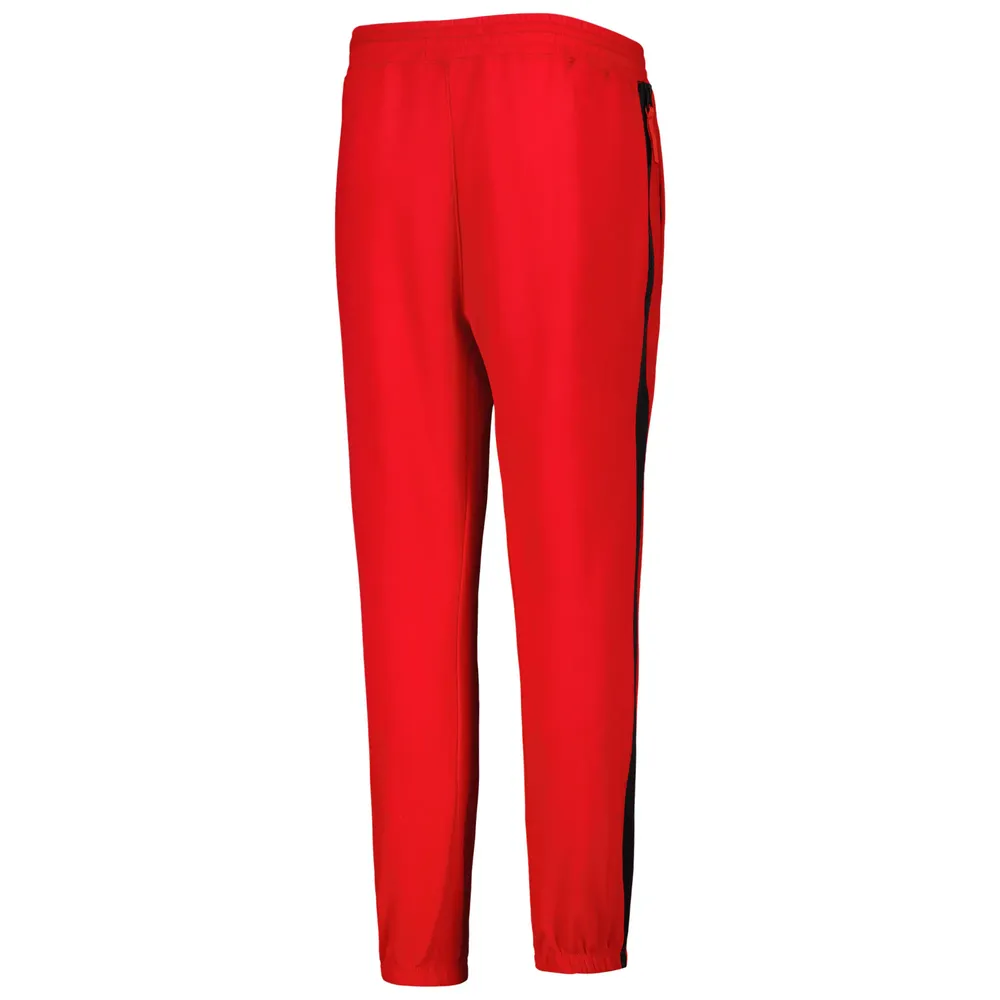 Pantalon de performance Nike Courtside Showtime des Chicago Bulls rouge pour jeune