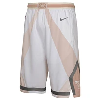 Youth Nike  White Chicago Bulls 2024/25 City Edition Swingman Performance Shorts