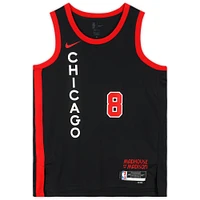 Zach LaVine Chicago Bulls Autographed Black Nike 2023/24 City Edition Swingman Jersey