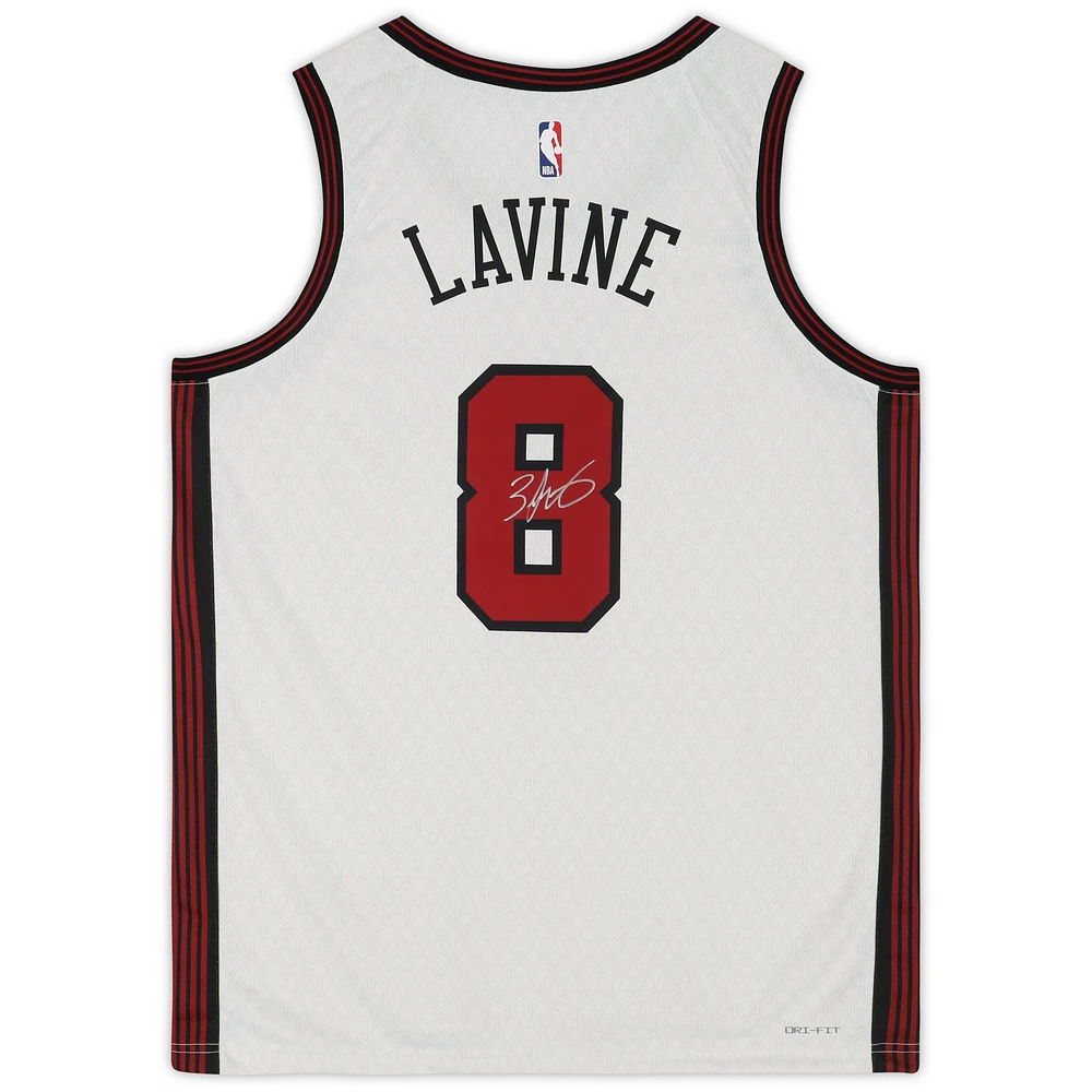 Zach LaVine Chicago Bulls Autographed Nike / City Edition Swingman Jersey