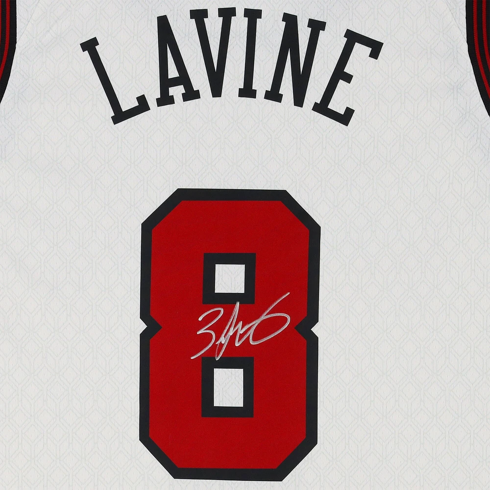 Zach LaVine Chicago Bulls Autographed Nike / City Edition Swingman Jersey