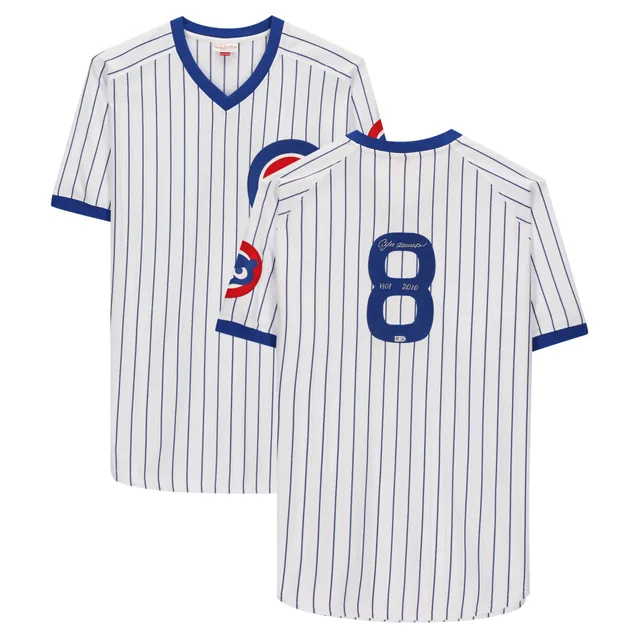 Men's Chicago Cubs Ryne Sandberg Mitchell & Ness White Authentic Jersey