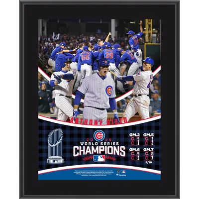 Lids Anthony Rizzo Chicago Cubs Fanatics Authentic Framed Autographed  Baseball Shadowbox