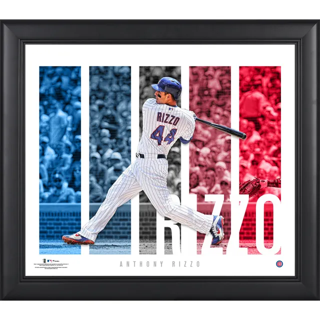 Lids Anthony Rizzo Chicago Cubs Fanatics Authentic Framed Autographed  Baseball Shadowbox