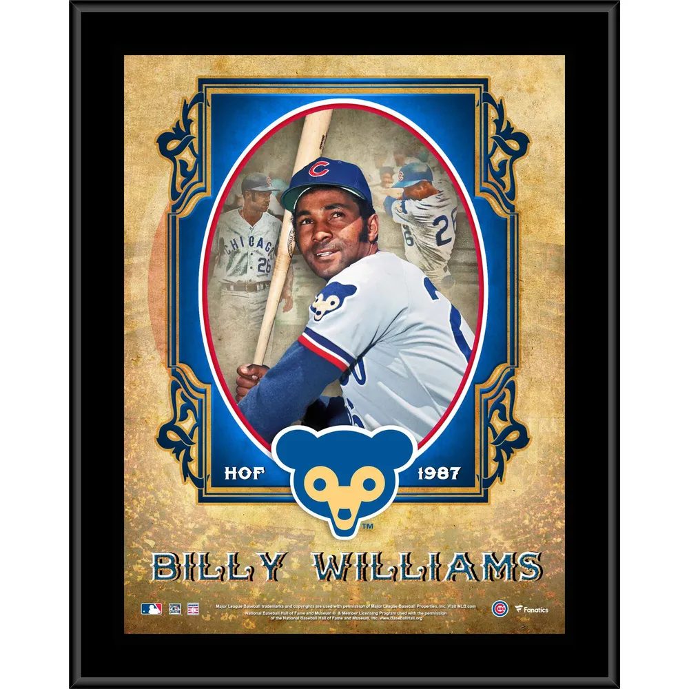 Autographed Chicago Cubs Billy Williams Fanatics Authentic Hall of