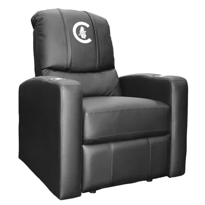 Chicago Cubs Logo Stealth Manual Recliner - Black