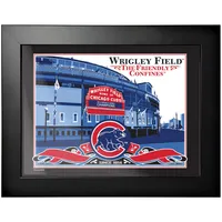 Chicago Cubs - Photo encadrée de la collection Wins 12'' x 16''