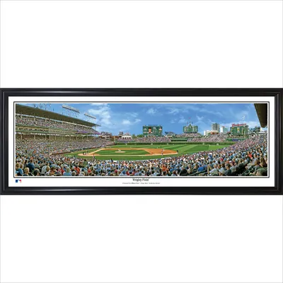 Chicago Cubs 15" x 40" Standard Frame Wrigley Field Panoramic Photo