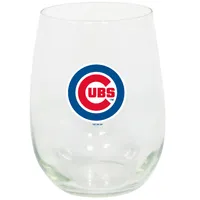 Cubs de Chicago 15 oz. Verre à vin sans pied