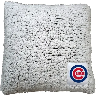 Chicago Cubs 16'' x 16'' Frosty Sherpa Pillow